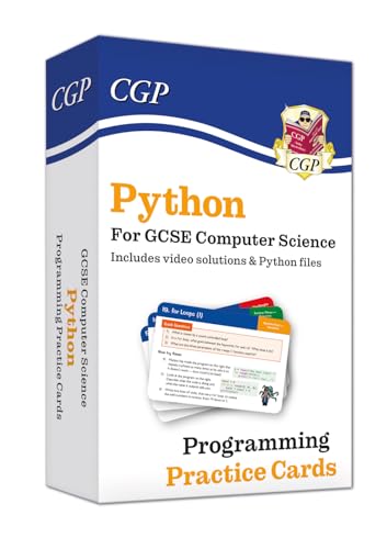 New Python Programming Practice Cards for GCSE Computer Science with Python Files & Videos